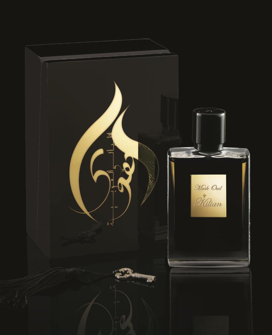 faouzia hilmy, arabic calligrapher, collaboration with Kilian